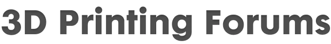 3D Printing Forum – Filament, Resin, DIY 3D Printers & Troubleshooting